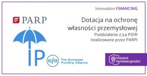 Dotacje na ochronę własności przemysłowej, innowacyjna firma, zarządzanie innowacją